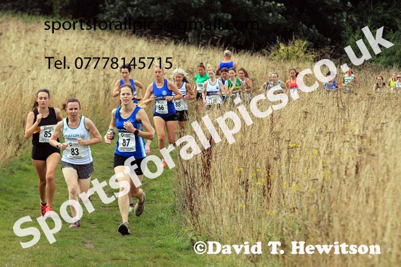 Senior Womens relay 2022 Farringdon Cross Country, Sunderland, Saturday, Sept. 3rd. Photo: David T. Hewitson/Sports for All Pics